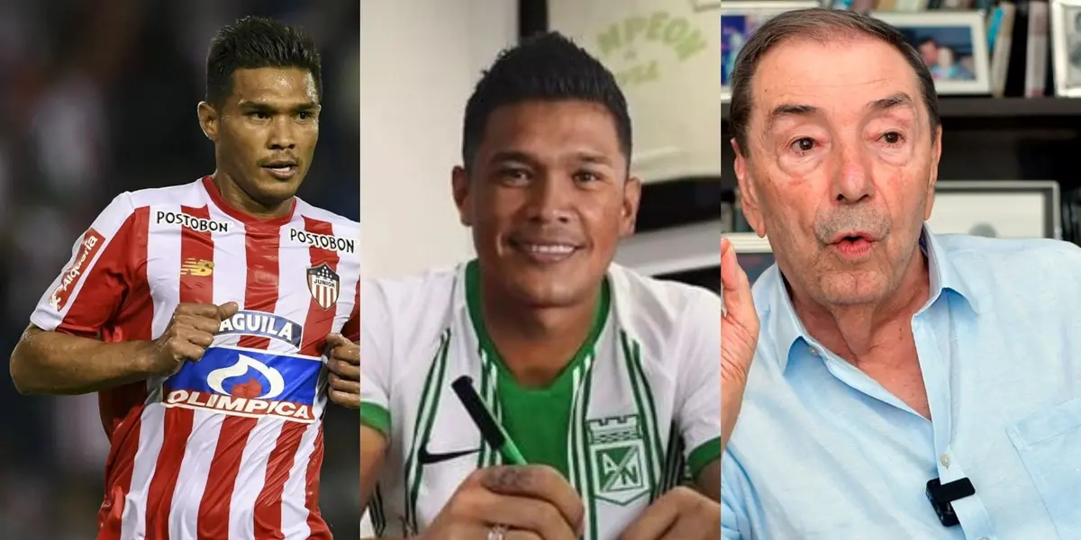 Teófilo Gutiérrez sonó para Atlético Nacional y desde el Junior FC hubo unas declaraciones particulares sobre el jugador.