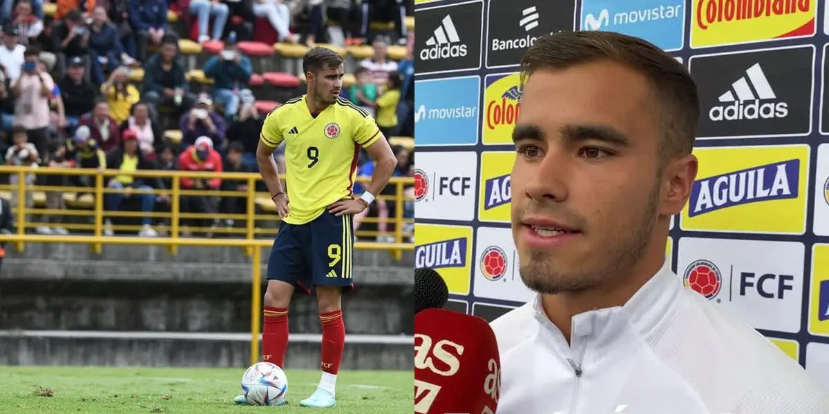 Tomás Ángel con muchas críticas en la Selección Colombia Sub 20.