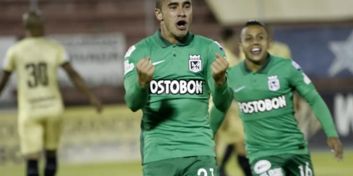 Tomás Ángel fue consultado por su falta de minutos en Atlético Nacional.