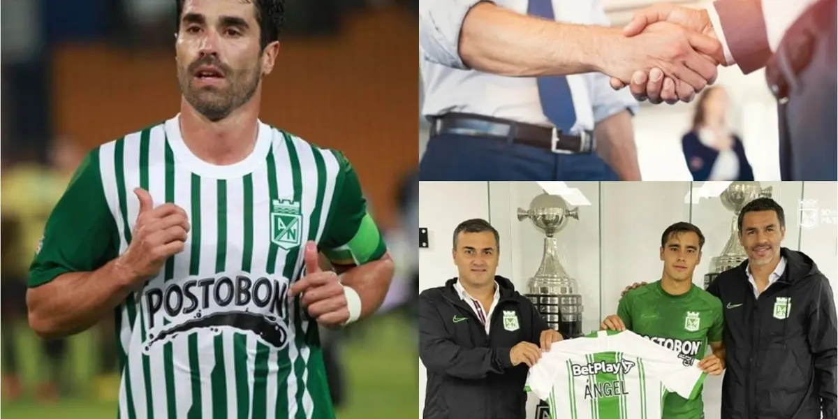 Tomás Ángel surgió de las inferiores Atlético Nacional en el 2021 y sigue esperando una oportunidad en el verde