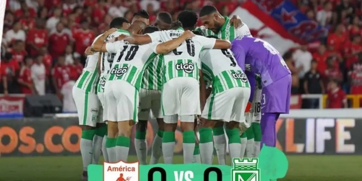 Un jugador de Atlético Nacional mostró liderazgo contra el América de Cali y le llamó la atención a sus compañeros.