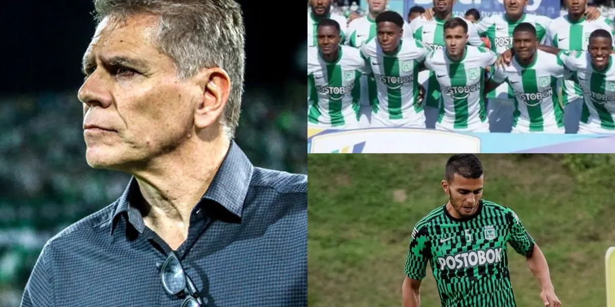 Uno de los jugadores que venía siendo titular en Atlético Nacional le dio la peor noticia al entrenador